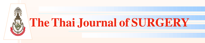 Thai Journal of Surgery